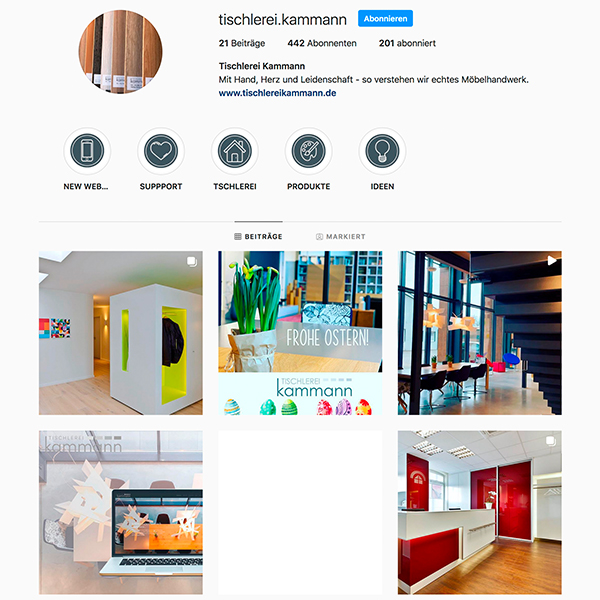 Neu auf Insta & Co.